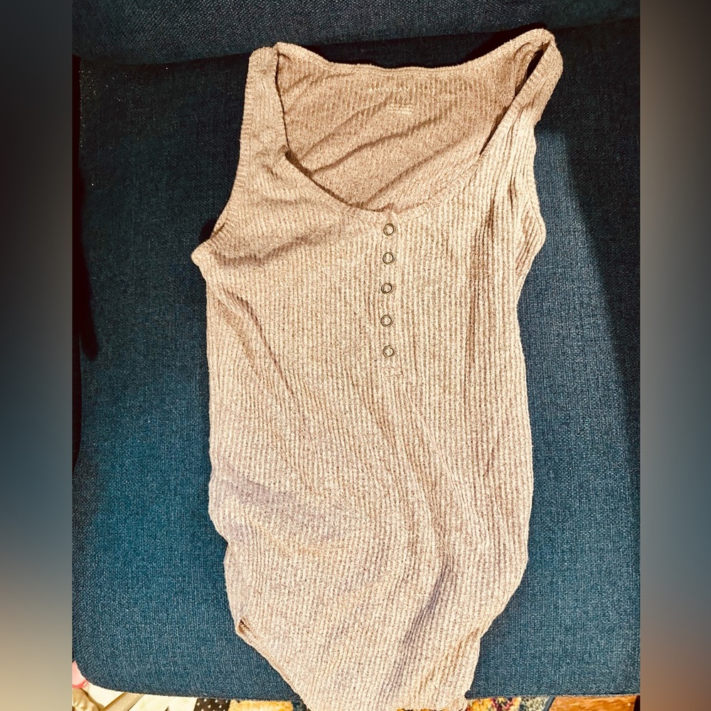 Ribbed body suit
